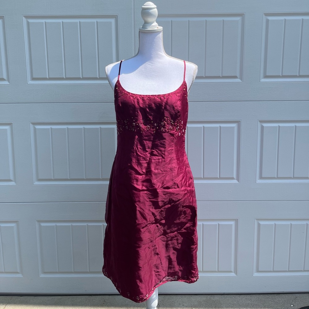 Embroidered Ann Taylor Dress